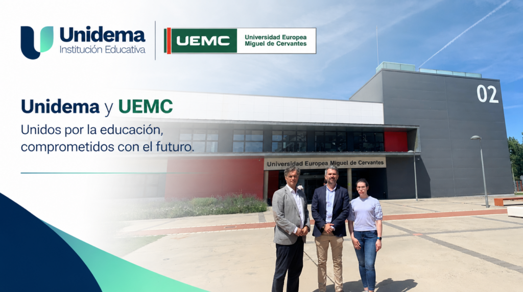 Unidema y Universidad Europea Miguel de Cervantes UEMC